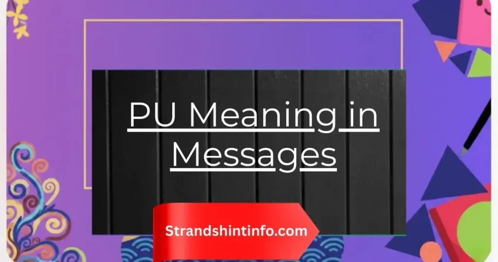 PU Meaning in Messages: What It Really Means (2026 Guide)