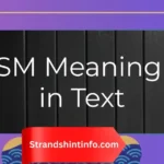 SM Meaning in Text