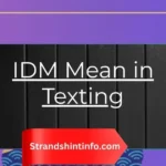 What Does IDM Mean in Texting? (Full Guide 2026)
