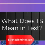 What Does TS Mean in Text?