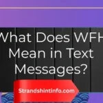 What Does WFH Mean in Text Messages?